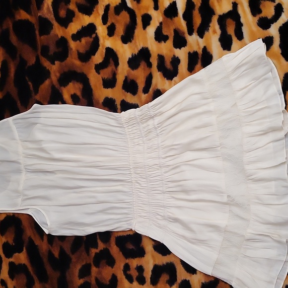 Nwt Ramy Brook Mariah Dress, Ivory, S - Picture 3 of 7